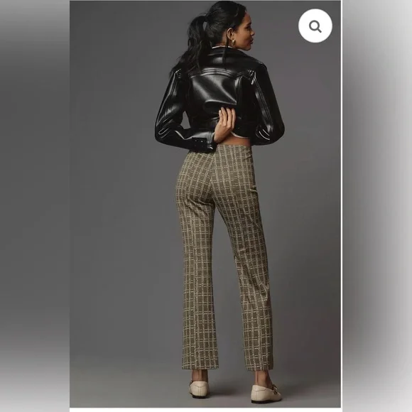 Maeve Plaid Kick Boot Cut The Margot Pants - Picture 3 of 6